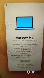 Macbook Pro 2017 Urgent sale