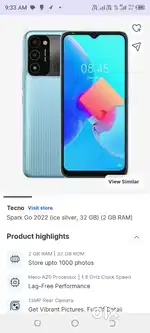tecno spark 2 pro 2-32 hai