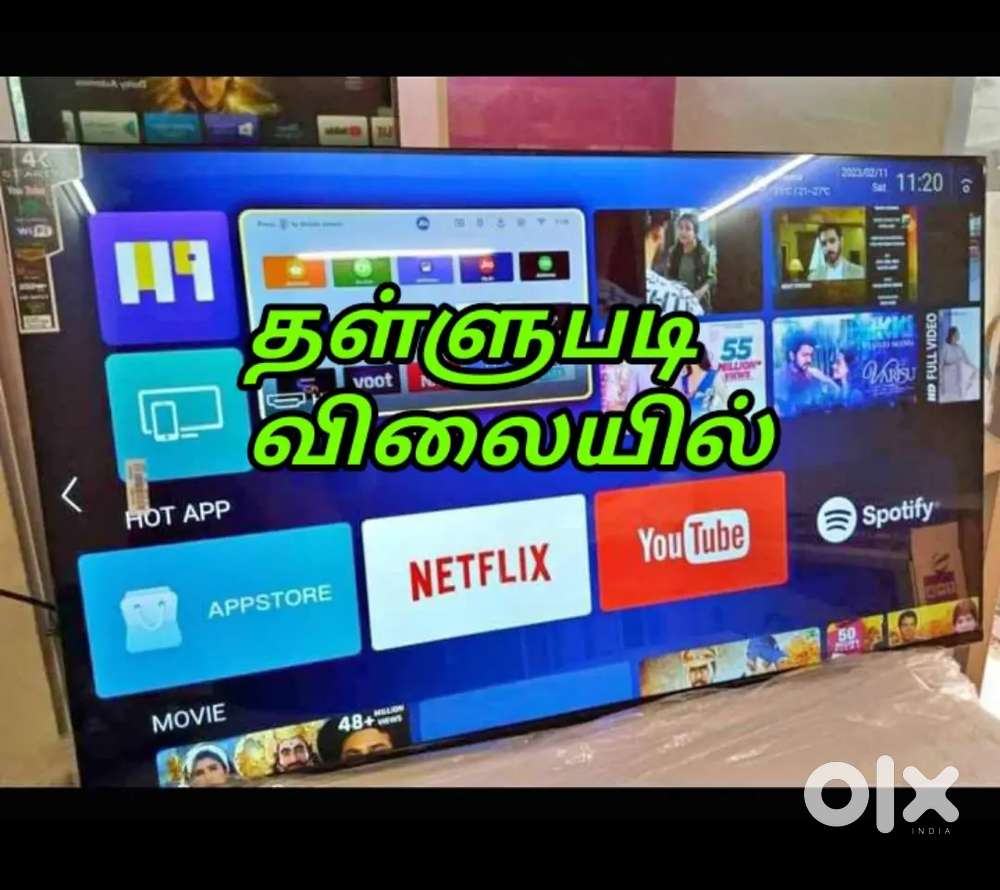 MEGA CLEARANCE OFFER LATEST MODEL LED ANDROID TV GODOWN SALE COD ALSO