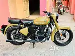 Royal Enfield Bullet Classic FULL MODIFIED ARMY  EDITION  1 ST OWNER