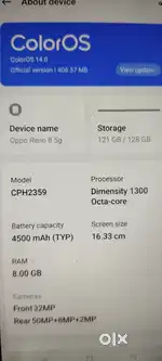 Oppo Reno 8 5G mobile