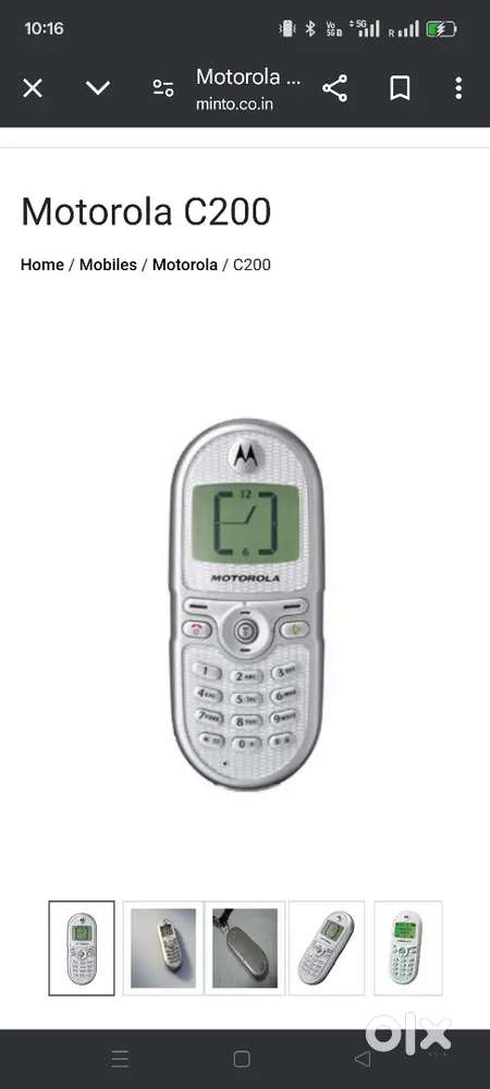 Hey, Anyone having Motorola C200 Mobile?