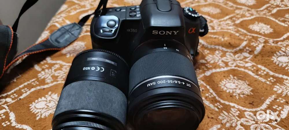 Camera dslr sony alpha 350