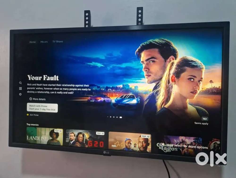 Lg Web OS Android 32 inch tv with remote controler