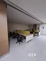 Cabin-5+17 seet reception conference washroom pantry sec 63 noida