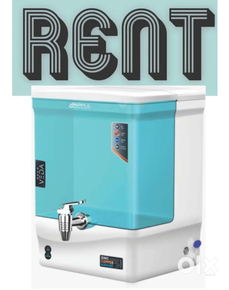 Water purifier available on rent