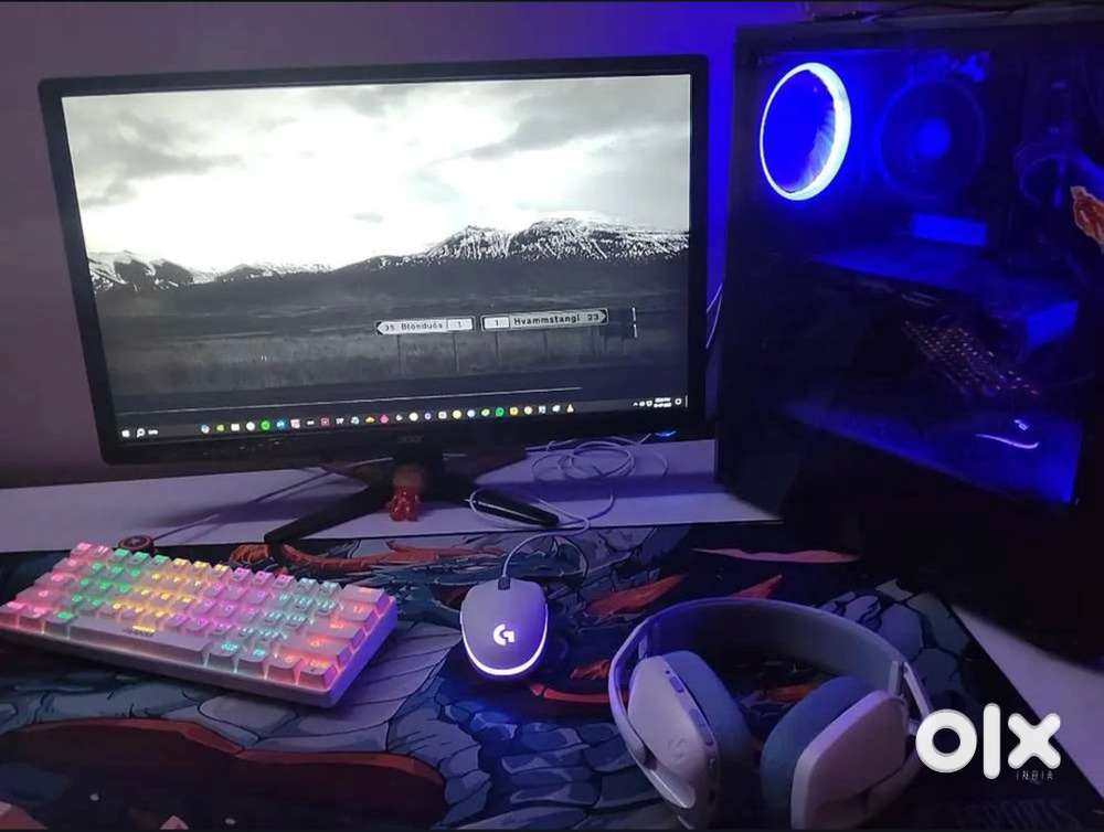 AMD ryzen gtx gaming pc full set