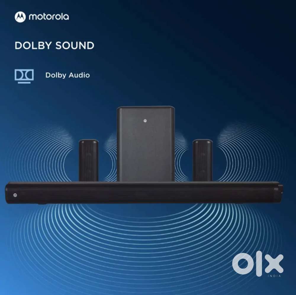 MOTOROLA AmphisoundX Dolby Audio 400 W Bluetooth Soundbar