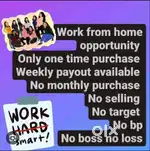I provide work from  home opportunity with no target, no prior degree