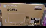43 inch smart android frameless led tv with 600 channel free in tv