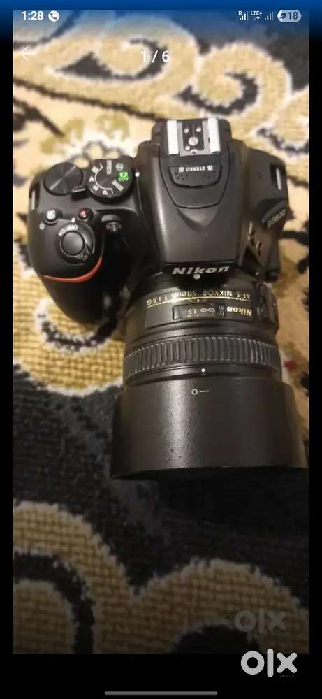 Nikon 5600d brand new 4 lenses