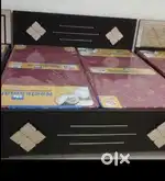 Kharide new double bed with box starting price 7400/Emi available