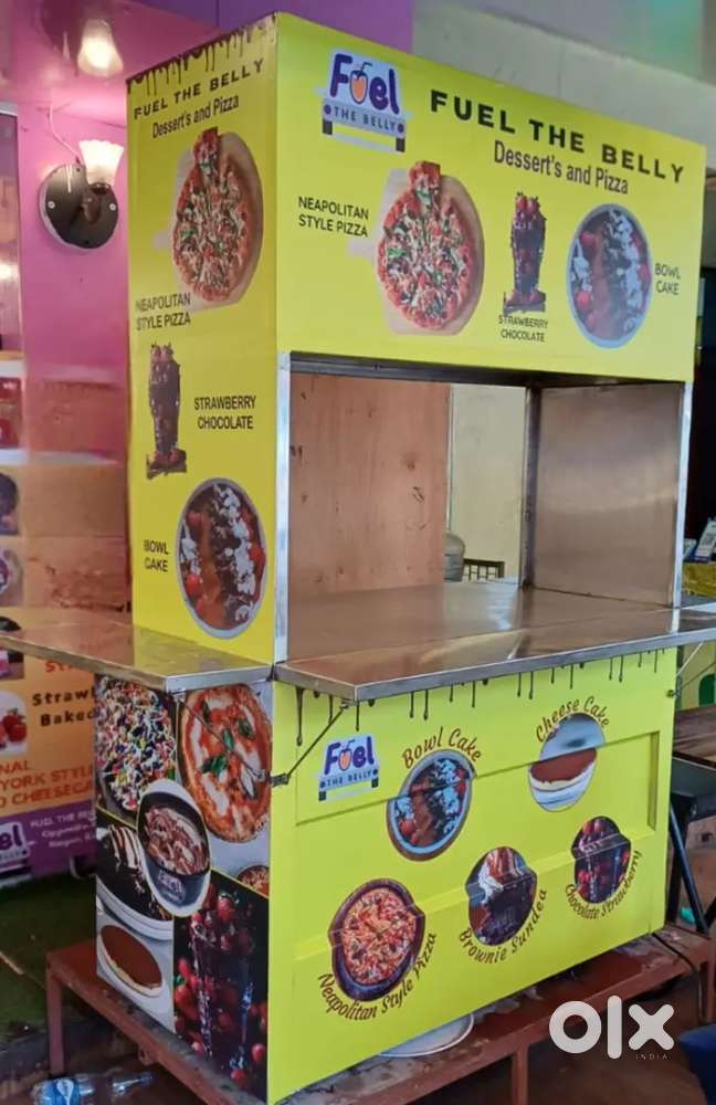 Steel Food Counter   Steel Food Stall