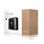 Deepcool PM750D 750 Watts Gaming PSU with 6 SATA Cables  (Black)