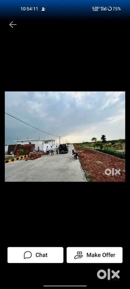 कैंट से मात्र 11 किलोमीटर की दूरी पर प्लॉट खरीदे lDA se NOC के साथ