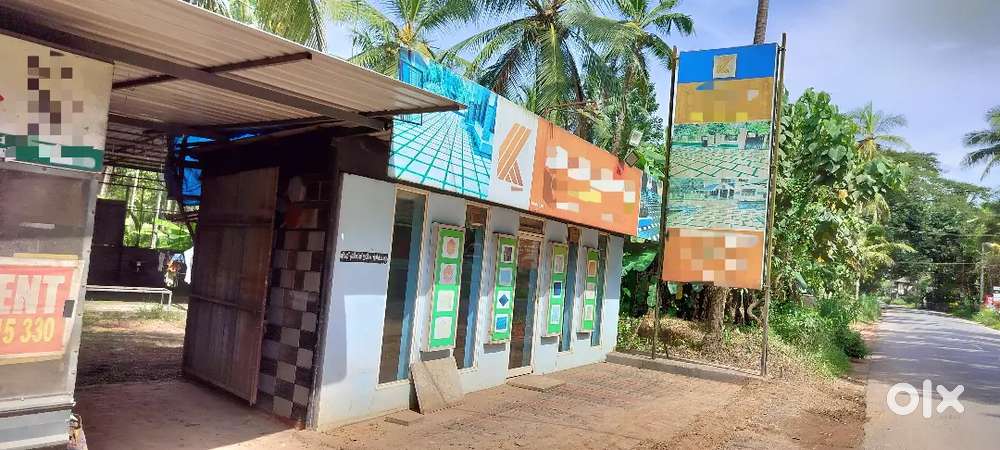 7 Cent Plot with Godown building for Sale, Nadal, NH Road side