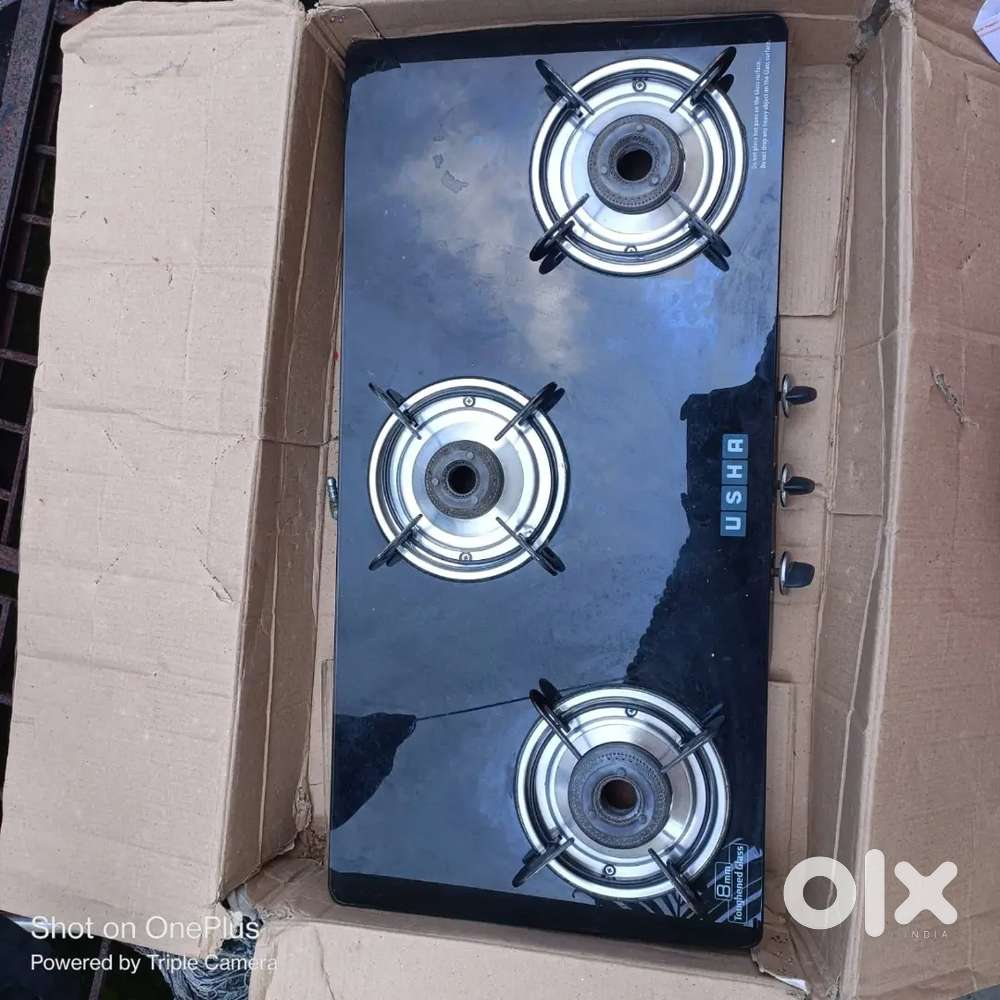 Usha Gas 3 burner