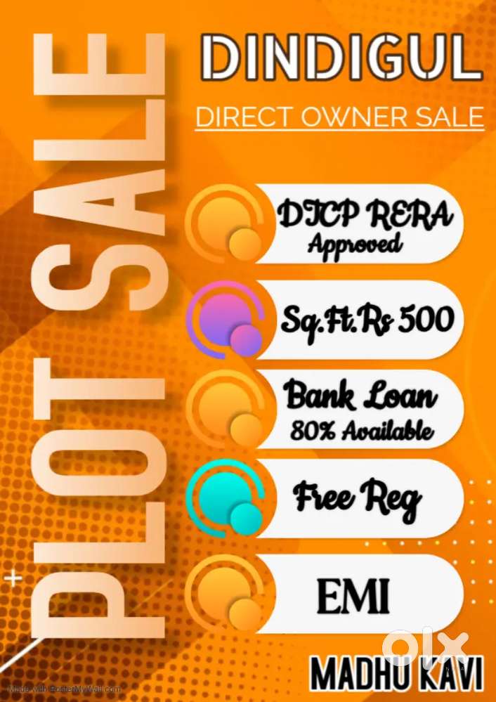 Easy way EMI for plots sale
