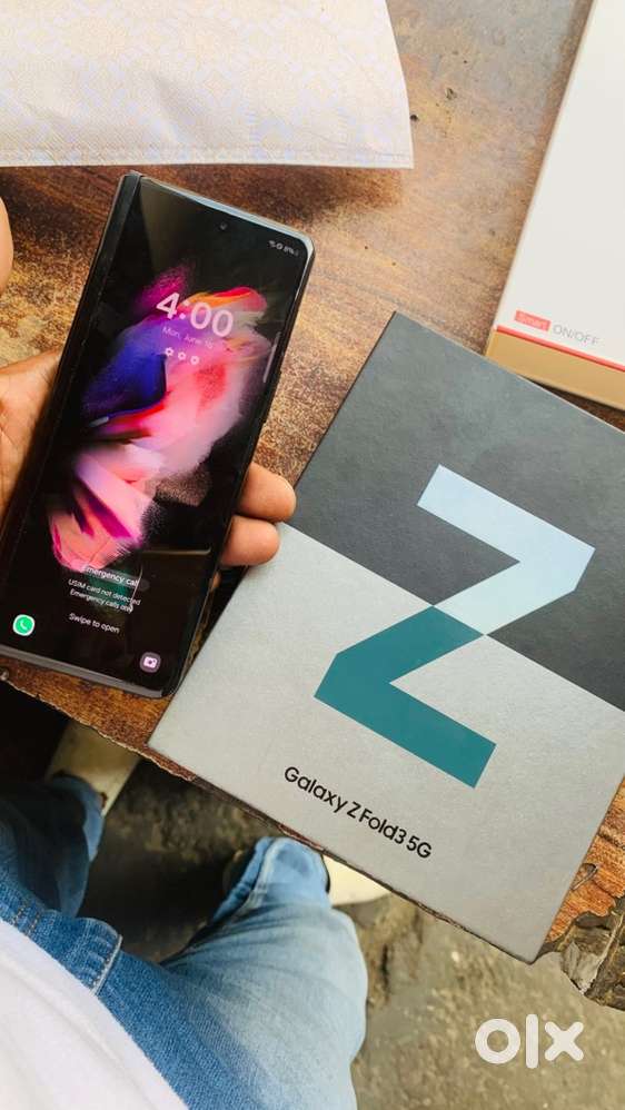 2 month old (samsung z fold 3) 12GB ram 256GB rom