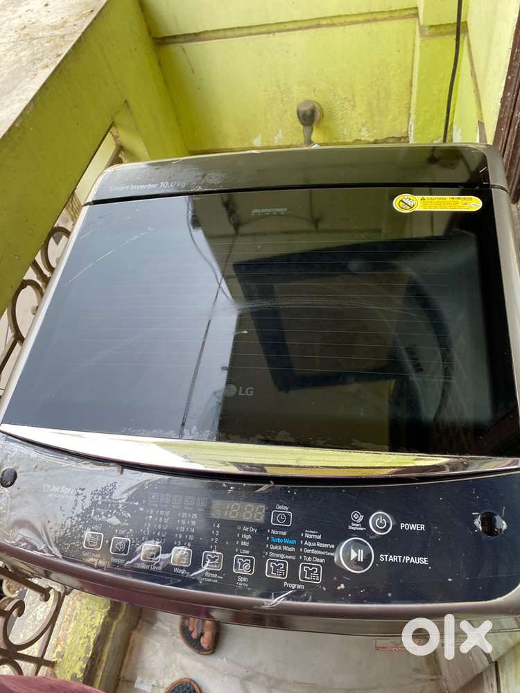 Lg washing machine 10 kg fully automatic top load psv not working dead