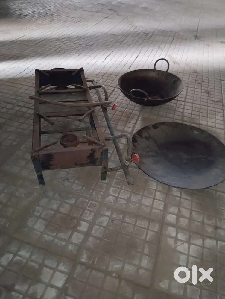 High Pressure Gas Stove, Roll Tawa, Kadhai For Sale