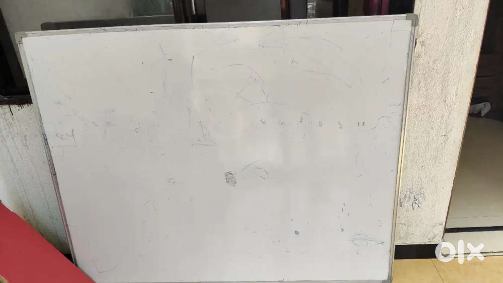 White magnetic board