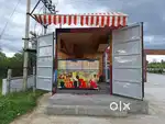 Container cafe shop sale offers 16x8x8 feet ready moving your place