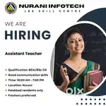 We are hiring Assistant Teacher