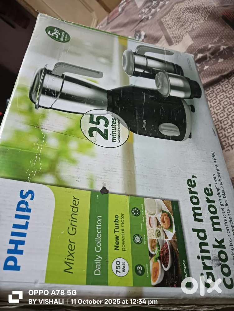 Philips mixer new grinder