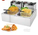 Kitchen equipment gas bhatti tandoor fryer fridge pizza oven food cart