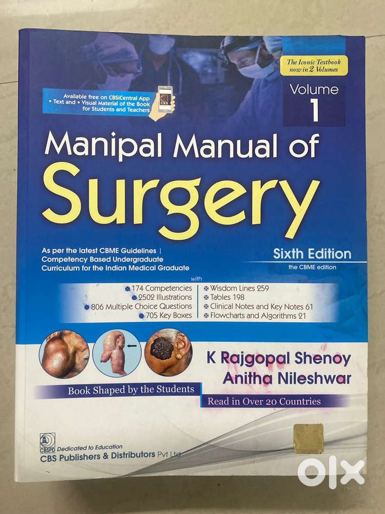 Manual of surgery