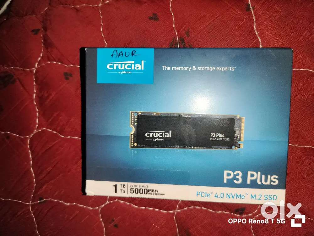 SSD crucial p3 plus 1tb gen 4 urgent sell