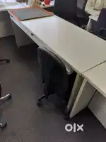 6'*2' Workstation Table with 2 Keyboard sections