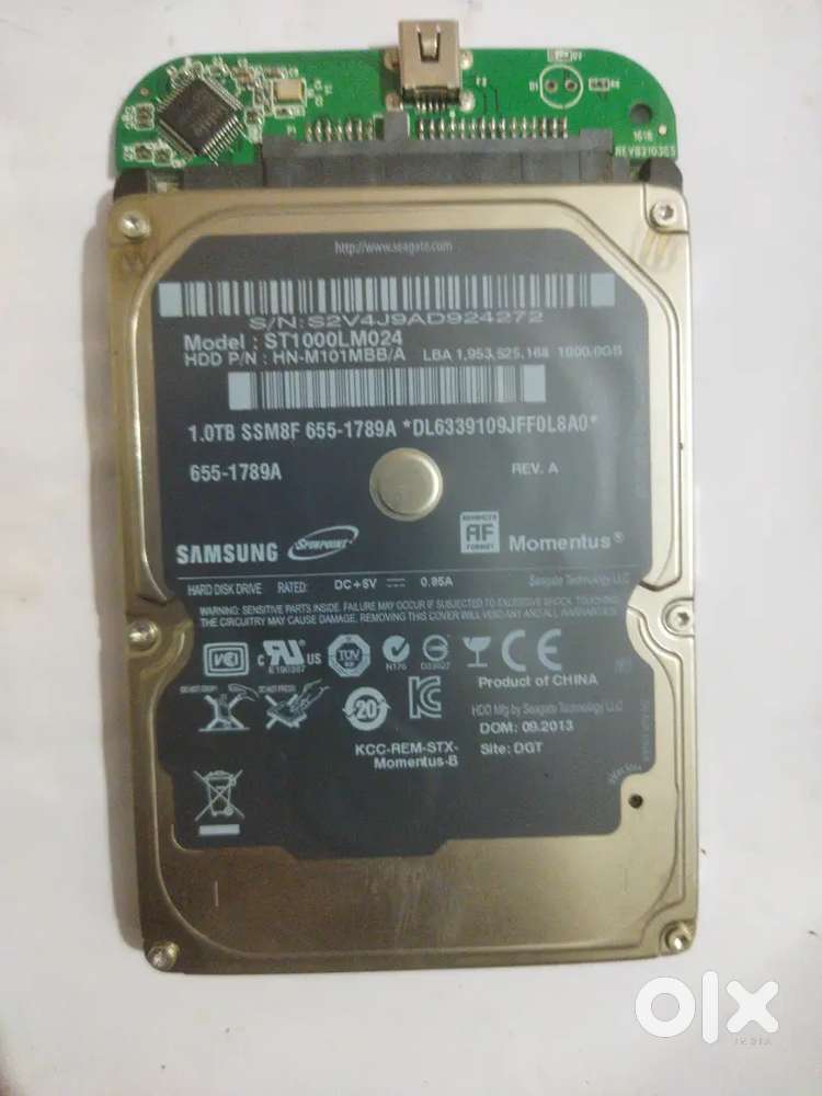 1 TB Sata Hardisk  Samsung
