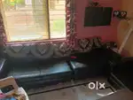 SOFA SET BLACK