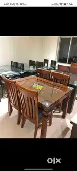 RS 15999/- DINNING TABLE 4*2,