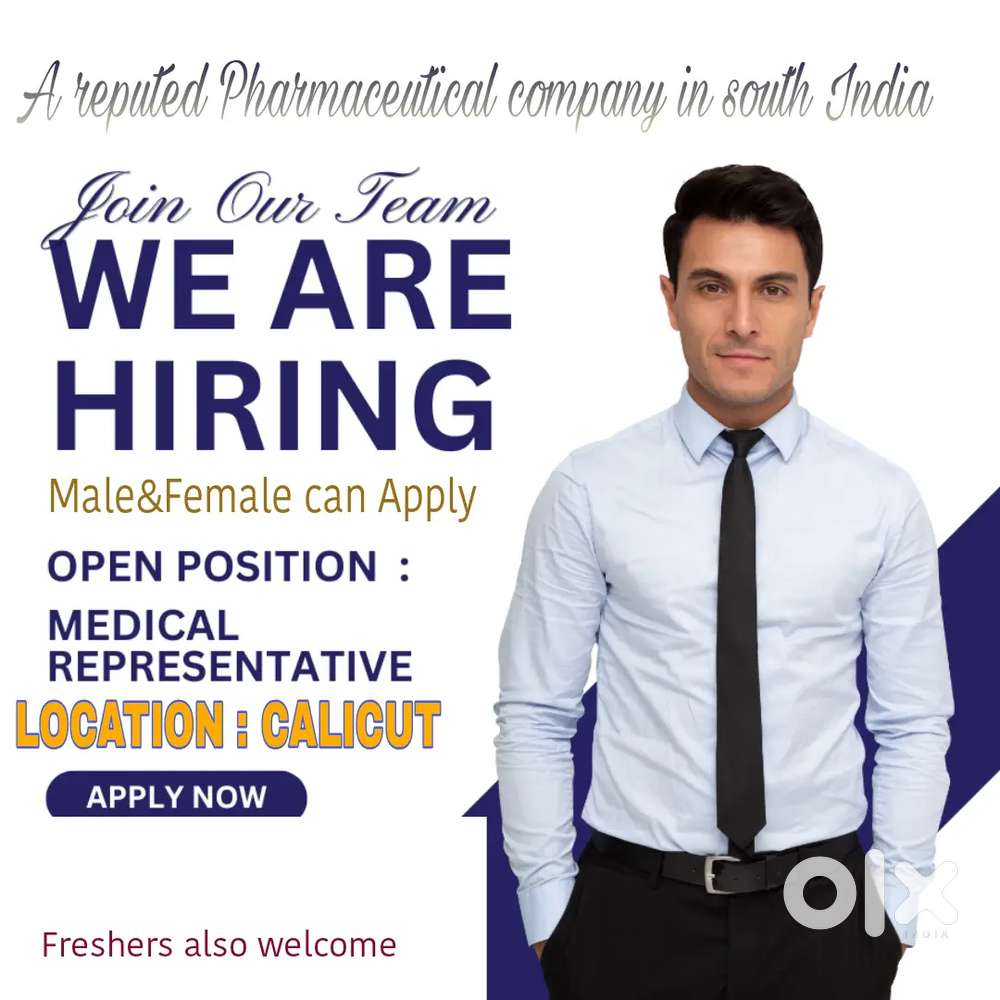 MEDICAL REPRECENTATIVE JOB VACANCY CALICUT