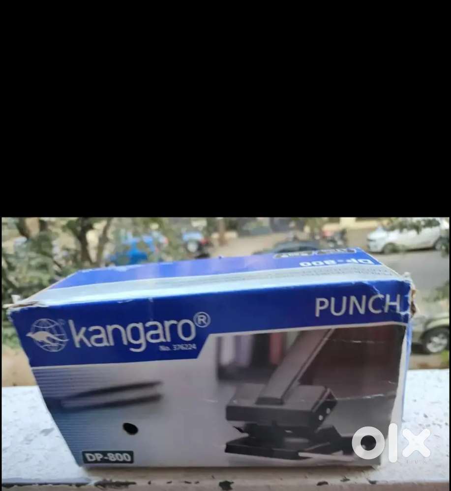KANGARO BIG PUNCH DP-800-UNUSED BLACK COLOR WITH PACKING MRP ₹1300