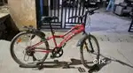 Kross gear bicycle (red and black colour),