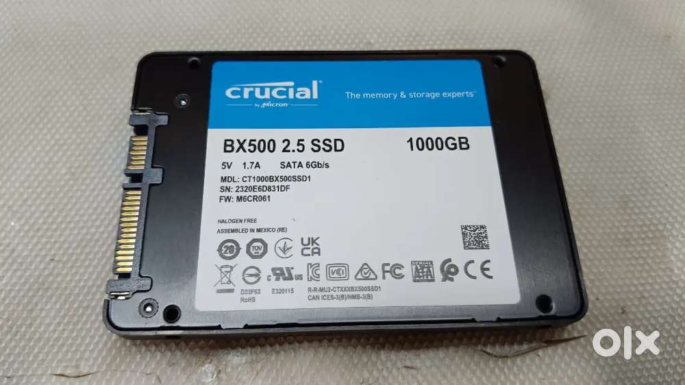 Crucal 1 TB SSD