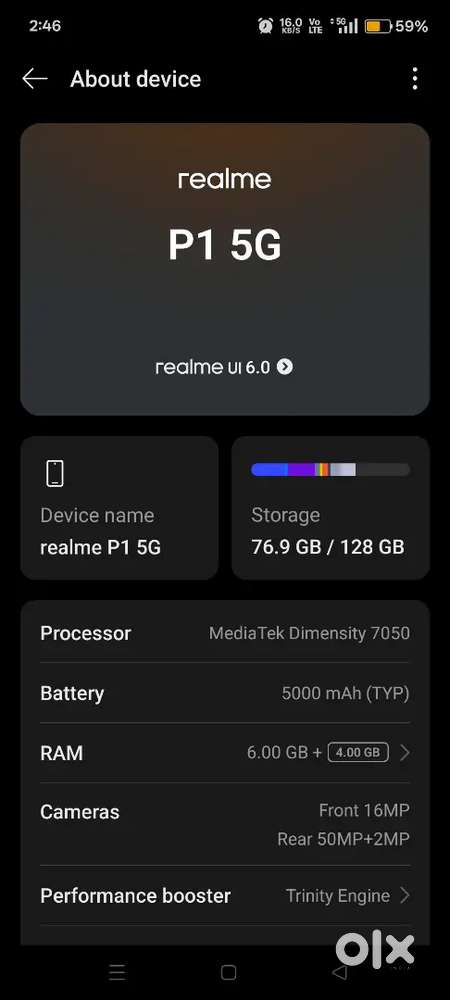 Realme P1 5G for sale