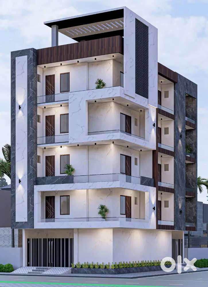 10 min walking distance from Arjan garh metro station 2 bhk flat