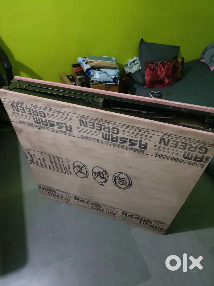 Foldable Wooden Bed (1×2=1800rs)