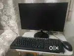 New 19 inch Samsung Monitor with adapter ( free keyboard and mouse)k