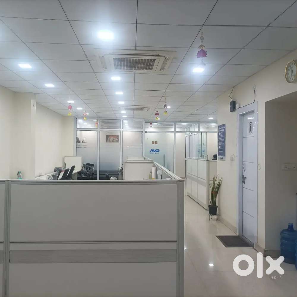 An evolve & furnished office for rent in vibhuti khand