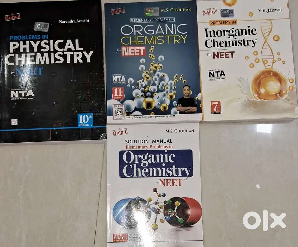NEET Balaji books Chemistry class 11 and 12