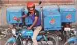 Dominos delivery boy