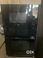 Whirlpool built in microwave and oven