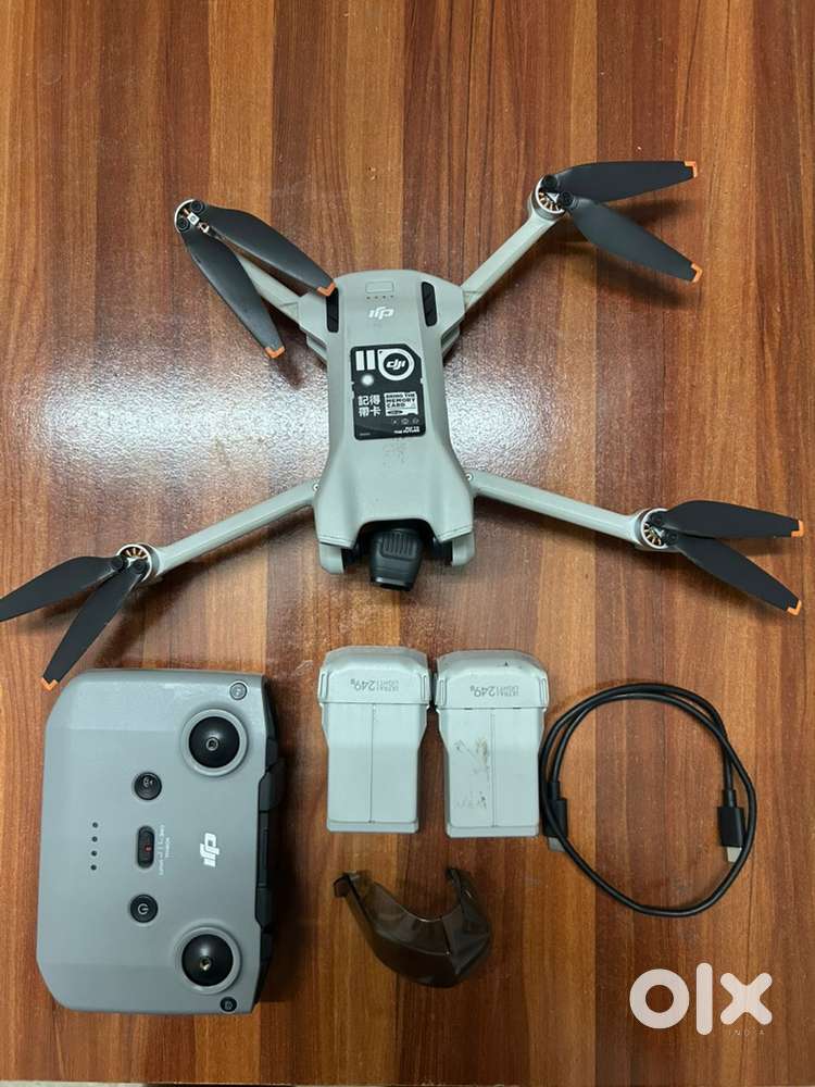 DJI mini 3 drone  4k video quality  65 min battery backup