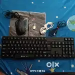 Mophonics Wired K20 Keyboard, Mouse, MousePad, C-OTG, C pin cable